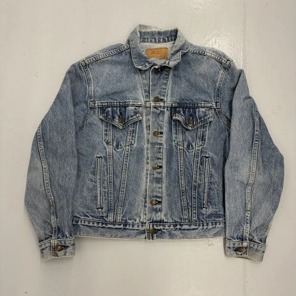 Vintage 80s Levi's Blue Type-3 Trucker Denim Jacket